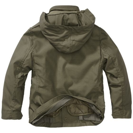 Casaco Brandit Crianças M-65 Standard - Verde-Azeitona