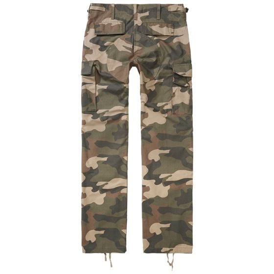 Calças Brandit BDU Ripstop Mulher - Light Woodland