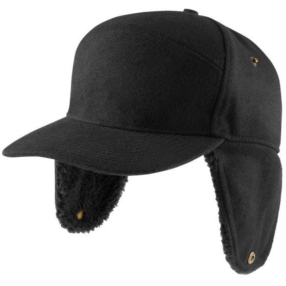 Boné de inverno Brandit Lumberjack - Preto