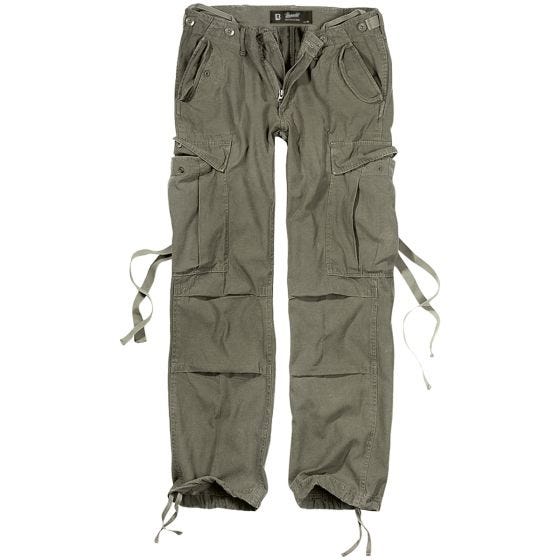 Calças Brandit M-65 Mulher - Verde-Azeitona