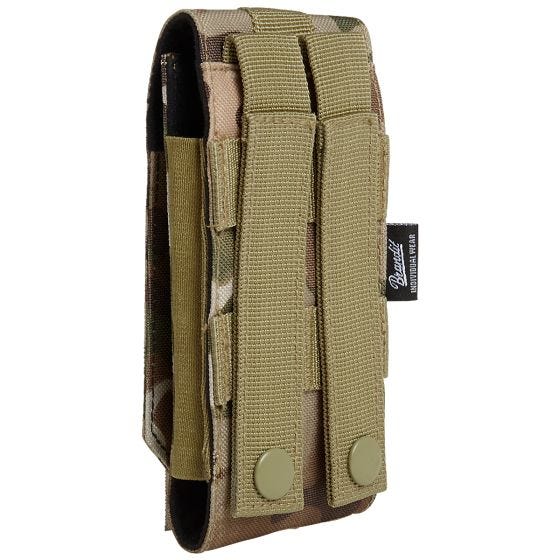 Bolsa para Telefone Grande Brandit MOLLE - Tactical Camo