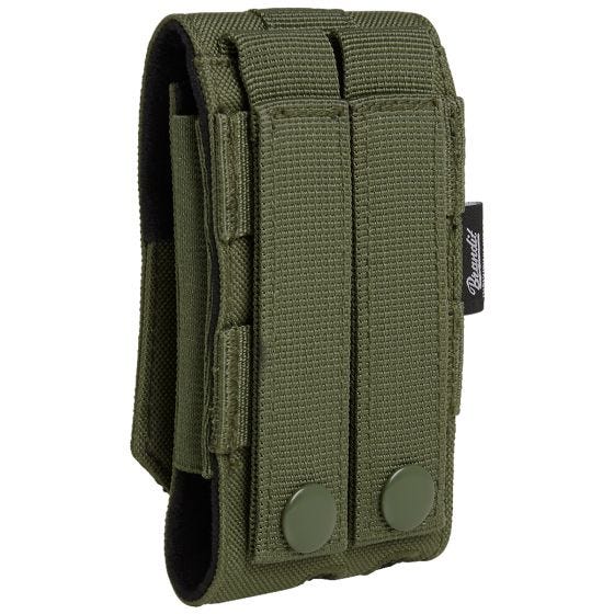 Bolsa para Telemóvel Média Brandit MOLLE - Verde-Azeitona