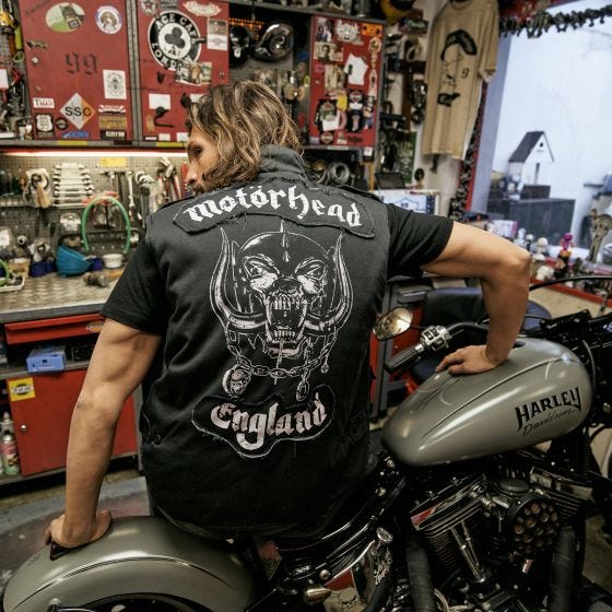 Colete Brandit Motörhead Ranger - Preto