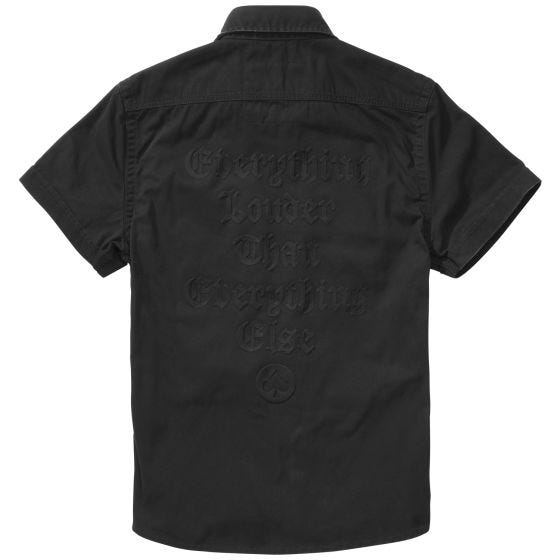 Camisa de manga curta Brandit Motörhead Vintage - Preto