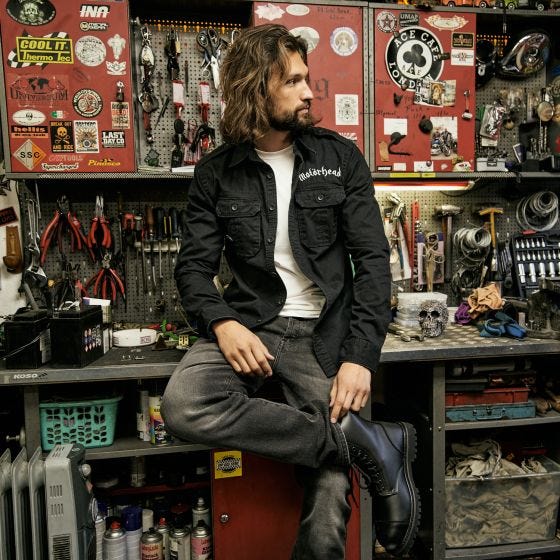 Camisa Brandit Motörhead Vintage - Preto