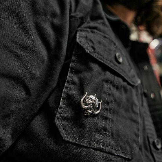 Camisa Brandit Motörhead Vintage - Preto