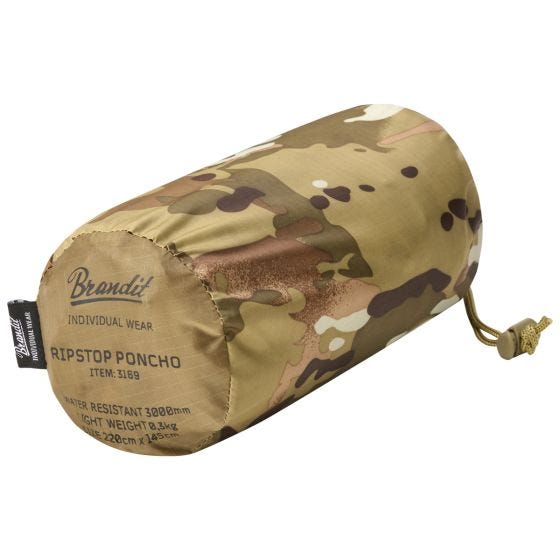Poncho Brandit Ripstop - Tactical Camo
