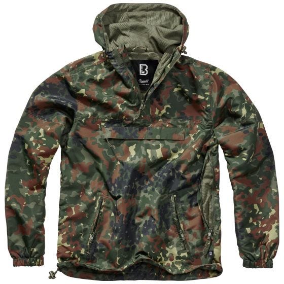 Corta-vento de verão Brandit - Flecktarn