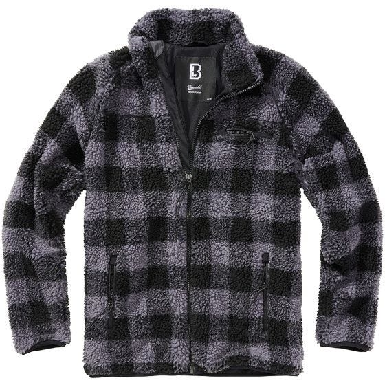 Casaco Brandit Teddyfleece - Preto/Cinza