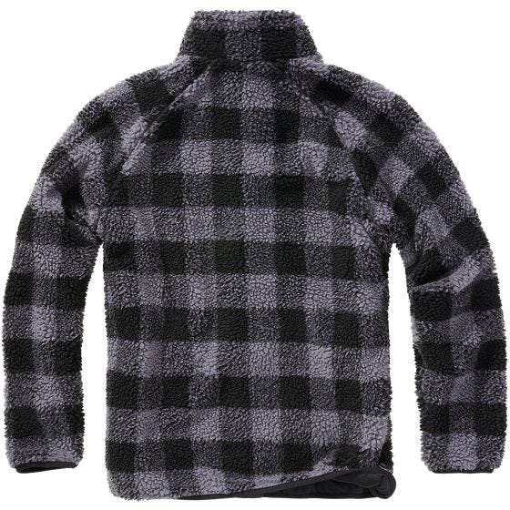 Casaco Brandit Teddyfleece - Preto/Cinza