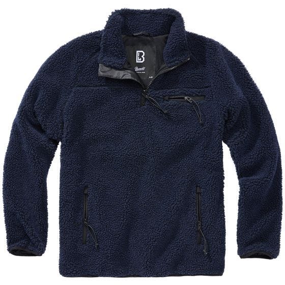 Casaco Brandit Teddyfleece Troyer - Navy