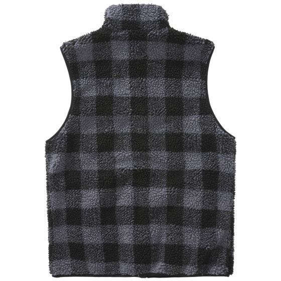 Colete Brandit Teddyfleece Worker - Preto/Cinza