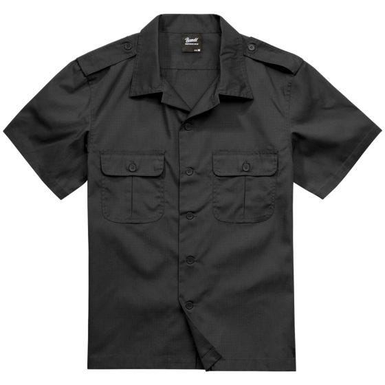 Camisa de manga curta Brandit US Ripstop - Preto