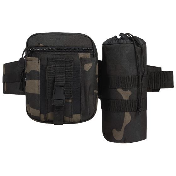 Cinto com Saco Brandit Allround - Dark Camo