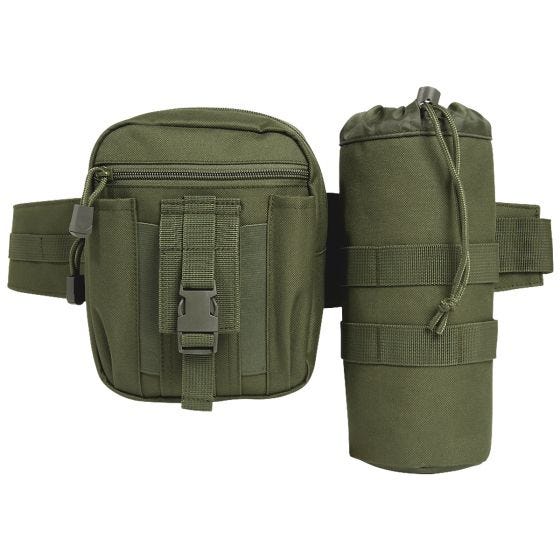 Cinto com Saco Brandit Allround - Verde-Azeitona