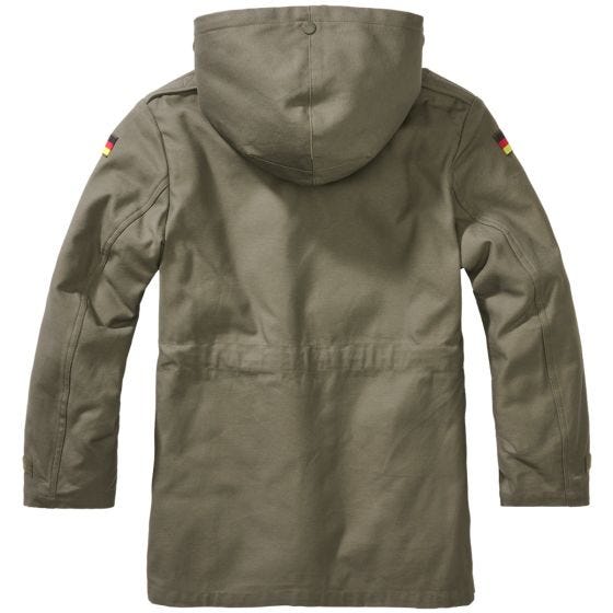 Parka Brandit Crianças BW - Verde-Azeitona