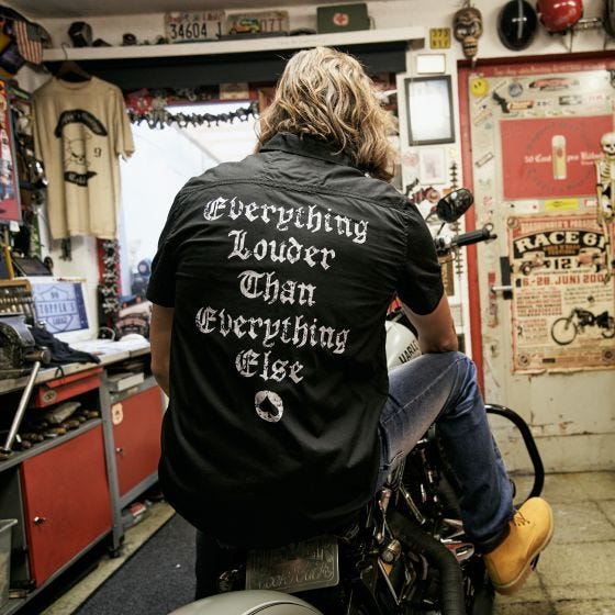 Camisa Brandit Motörhead - Preto
