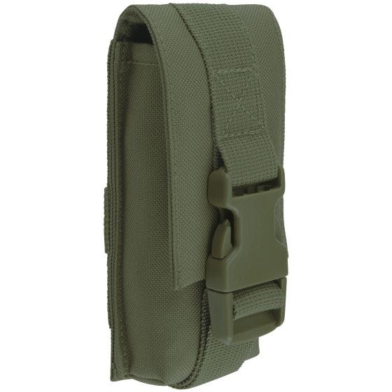 Bolsa Grande Brandit MOLLE Multifunções - Verde-Azeitona