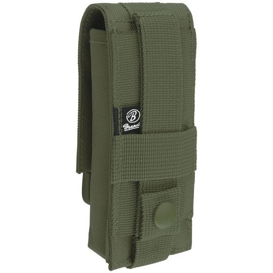 Bolsa Grande Brandit MOLLE Multifunções - Verde-Azeitona