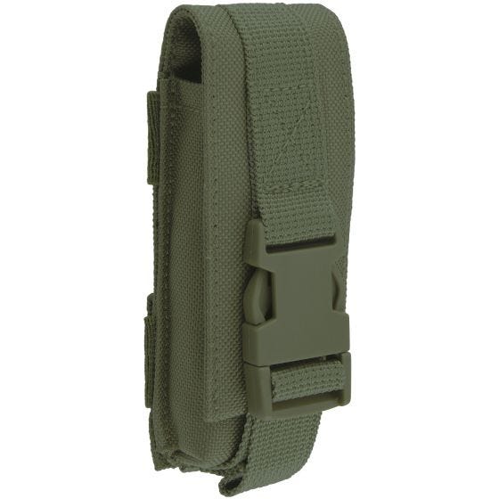 Bolsa Pequena Brandit MOLLE Multifunções - Verde-Azeitona