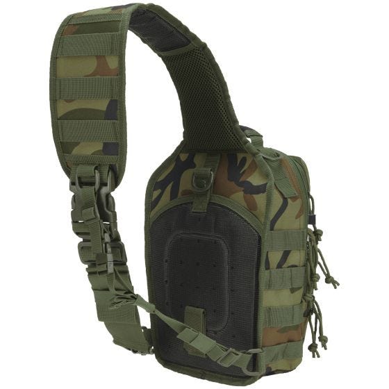 Mochila de Alça Única Brandit US Cooper - Woodland