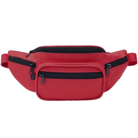 Bolsa de Cintura Brandit - Vermelho/Preto