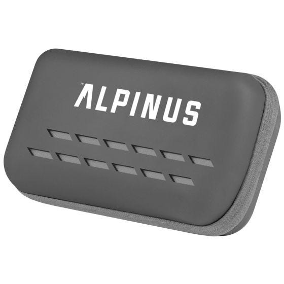 Toalha de microfibras Alpinus Active Alicante - Cinza