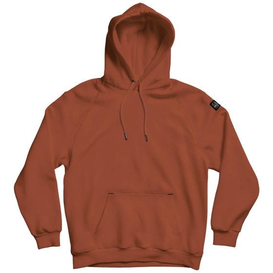 Camisola com capuz CLOMOD "Blank" - Maroon Red