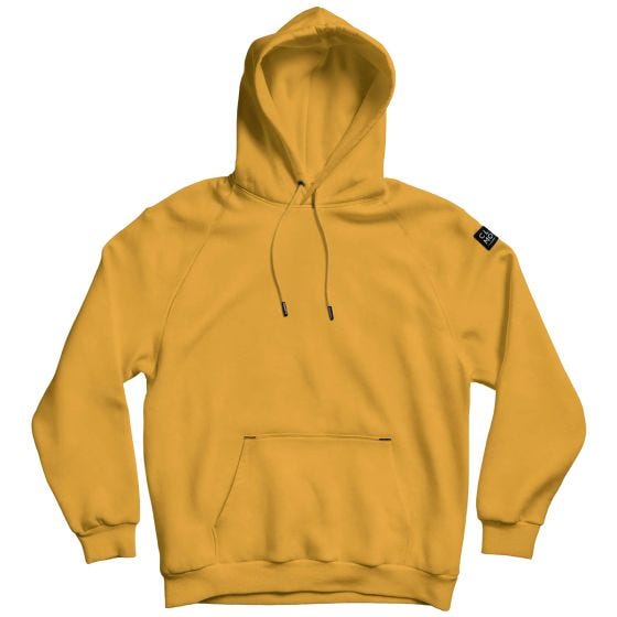 Camisola com capuz CLOMOD "Blank" - Spicy Mustard Yellow