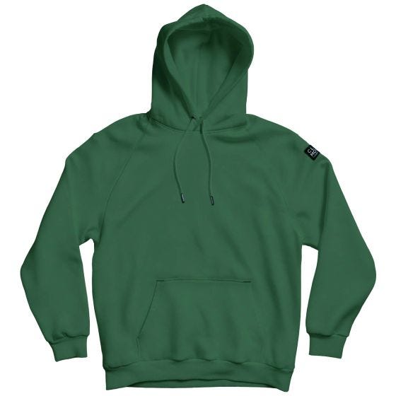 Camisola com capuz CLOMOD "Blank" - SpringBok Green