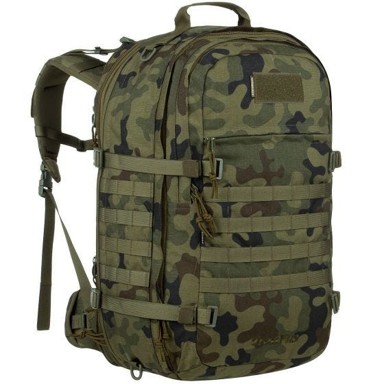 Mala e mochila tiracolo Wisport Crossfire - PL Woodland