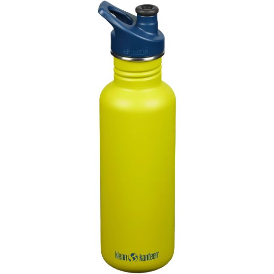 Garrafa Klean Kanteen Classic Sport Cap 800 ml - Green Apple