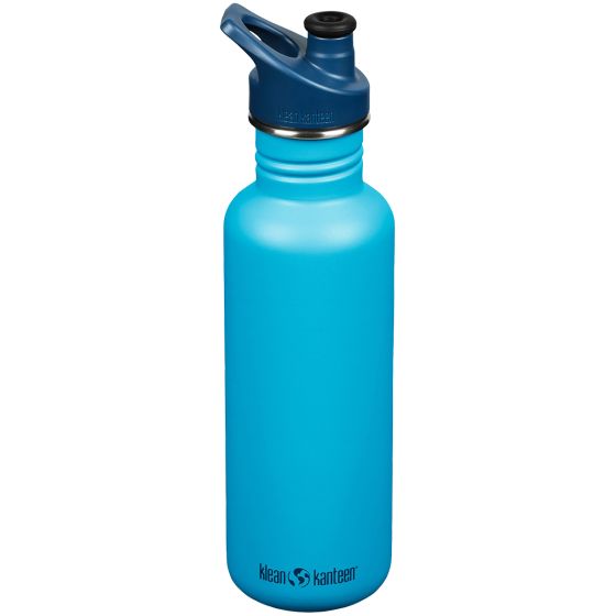Garrafa Klean Kanteen Classic Sport Cap 800 ml - Hawaiian Ocean