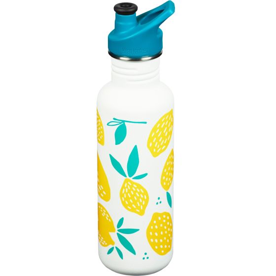 Garrafa Klean Kanteen Classic Sport Cap 800 ml - Lemon