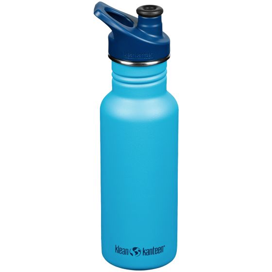 Garrafa Klean Kanteen Classic Sport Cap 532 ml - Hawiian Ocean