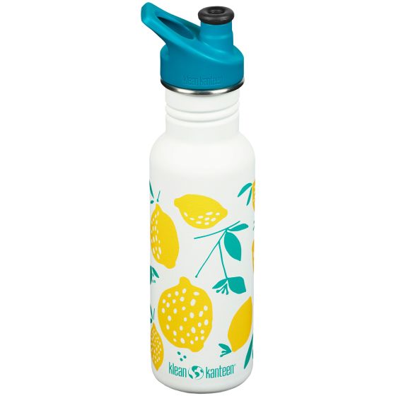 Garrafa Klean Kanteen Classic Sport Cap 532 ml - Lemon