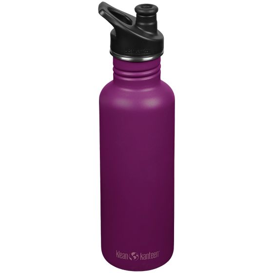 Garrafa Klean Kanteen Classic Sport Cap 800 ml - Purple Potion
