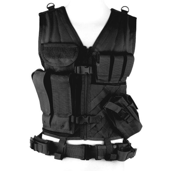 Colete Condor Crossdraw - Preto
