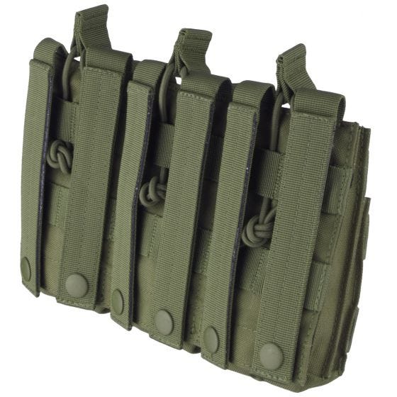 Bolsa Carregadores Condor Triple Stacker M4/M16 - Olive Drab