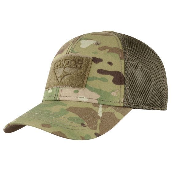 Boné com rede Condor Flext Tactical - MultiCam