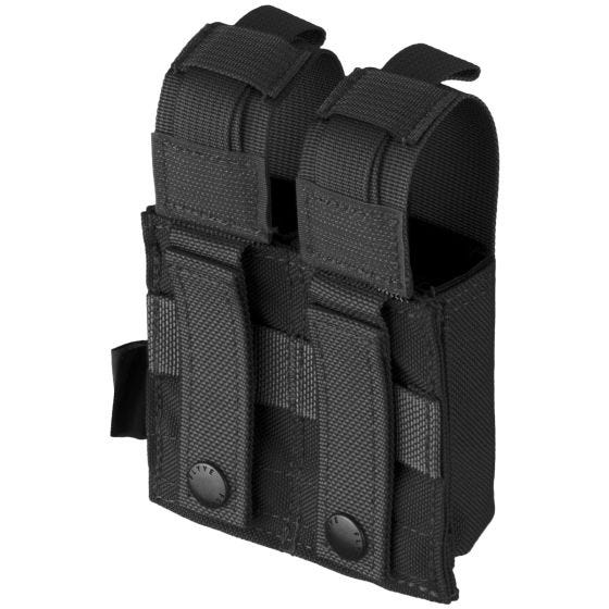 Bolsa Dupla de Carregadores de Pistola Flyye Ver. HP 9 mm MOLLE - Preto