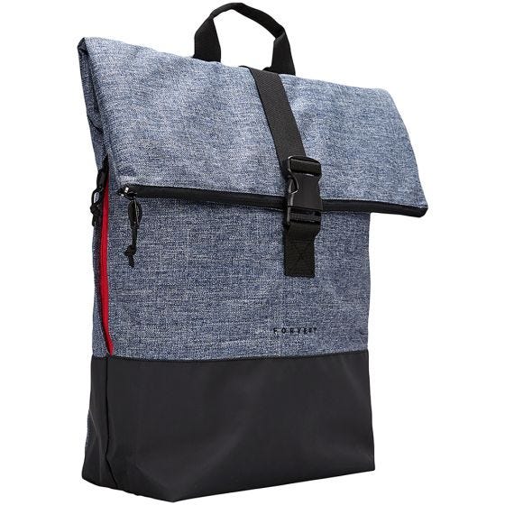 Mochila Forvert Melange Lorenz - Melange Navy