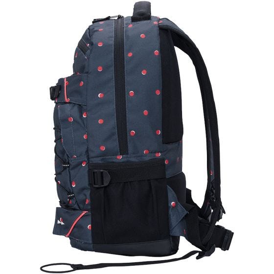 Mochila Forvert Study Louis - Navy Doubledots