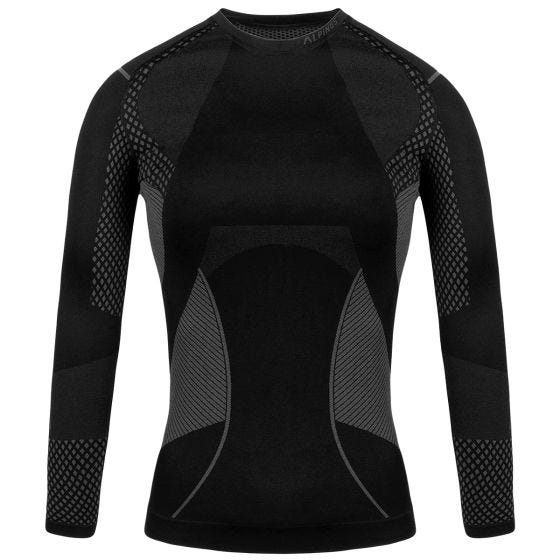 Camada interior para parte superior Alpinus Active Longsleeve - Preto/Cinza