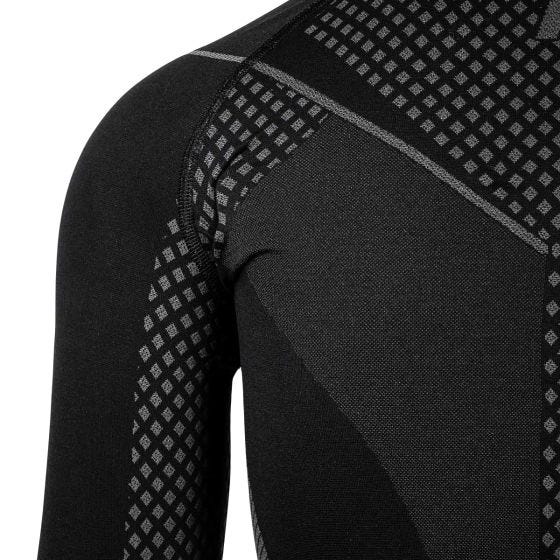 Camada interior para parte superior Alpinus Active Longsleeve - Preto/Cinza