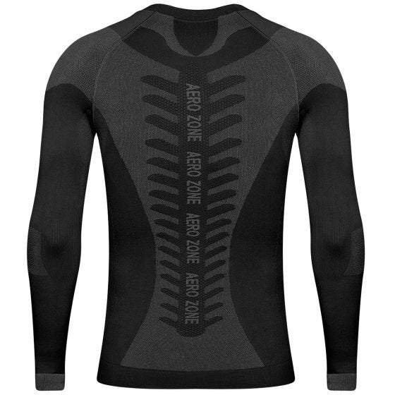 Camada interior para parte superior Alpinus Tactical Longsleeve - Cinza/Preto