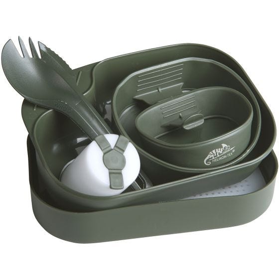 Conjunto de Campismo Completo Wildo Camp-A-Box - Verde-Azeitona