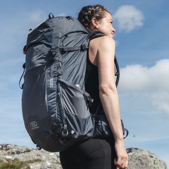 Mochila Feminina Highlander Ben Nevis 65 L - Petrol