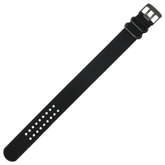 Relógio de Trítio e Titânio Hazard 4 Heavy Water Diver - Blackout Preto GMT Azul/Vermelho