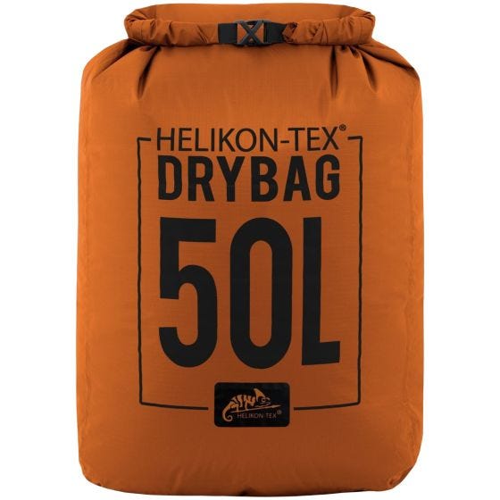 Saco impermeável Helikon Arid Medium - Laranja/Preto
